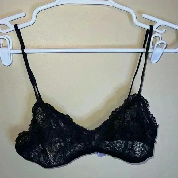 Savage x fenty small black lace bra - Picture 1 of 8
